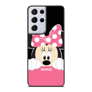 DISNEY MINNIE MOUSE CARTOON FLAT Samsung Galaxy S21 Ultra Case