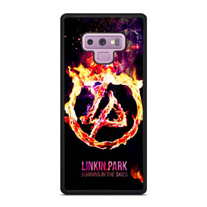 LINKIN PARK LOGO BURNING IN THE SKIES Samsung Galaxy Note 9 Case
