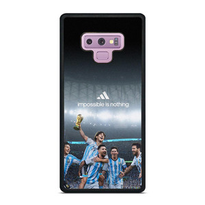 LIONEL MESSI IMPOSSIBLE IS NOTHING ADIDAS Samsung Galaxy Note 9 Case