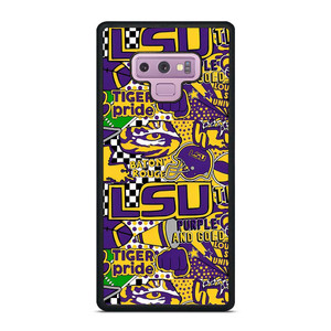 LSU Tigers UNIVERSUTY COLLAGE Samsung Galaxy Note 9 Case LSU Tigers UNIVERSUTY COLLAGE Samsung Galaxy Note 9 Case