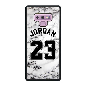 MICHAEL JORDAN 23 WHITE MARBLE Samsung Galaxy Note 9 Case