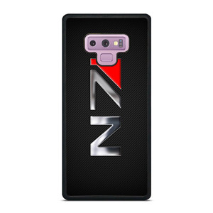N7 MASS EFFECT CARBON LOGO Samsung Galaxy Note 9 Case