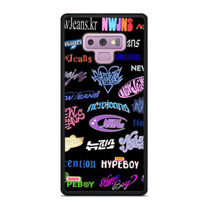 NEWJEANS STICKER COLLAGE Samsung Galaxy Note 9 Case