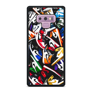 NIKE AIR JORDAN SNEAKERS COLLAGE Samsung Galaxy Note 9 Case