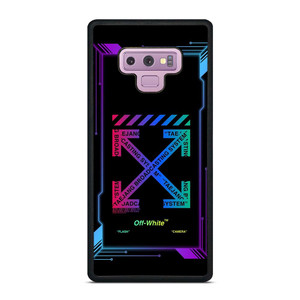 OFF WHITE BLACK NEBULA Samsung Galaxy Note 9 Case