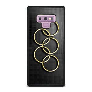 OLYMPIC RINGS GOLD CARBON Samsung Galaxy Note 9 Case