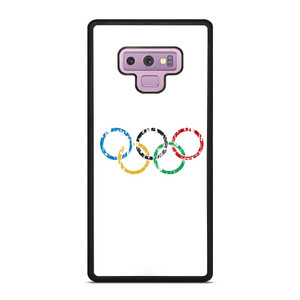 OLYMPIC RINGS LOGO BRUSHED Samsung Galaxy Note 9 Case OLYMPIC RINGS LOGO BRUSHED Samsung Galaxy Note 9 Case