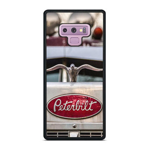 PETERBILT TRUCK METAL EMBLEM Samsung Galaxy Note 9 Case