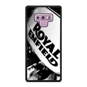 ROYAL ENFIELD LOGO BLACK WHITE Samsung Galaxy Note 9 Case