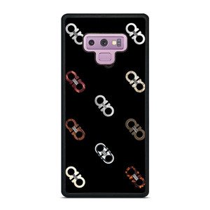 SALVATORE FERRAGAMO LOGO PATTERN Samsung Galaxy Note 9 Case SALVATORE FERRAGAMO LOGO PATTERN Samsung Galaxy Note 9 Case