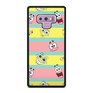 SPONGEBOB PATRICK CUTE STRIPE Samsung Galaxy Note 9 Case
