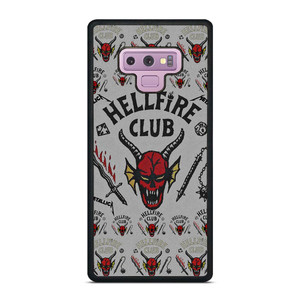 STRANGER THINGS HELLFIRE MASK Samsung Galaxy Note 9 Case STRANGER THINGS HELLFIRE MASK Samsung Galaxy Note 9 Case