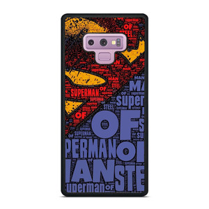 SUPERMAN LOGO ART WALL Samsung Galaxy Note 9 Case