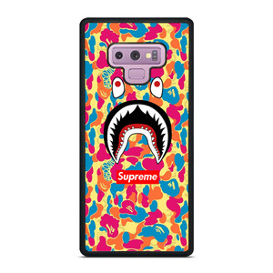 SUPREME BAPE CAMO COLOR FULL Samsung Galaxy Note 9 Case SUPREME BAPE CAMO COLOR FULL Samsung Galaxy Note 9 Case