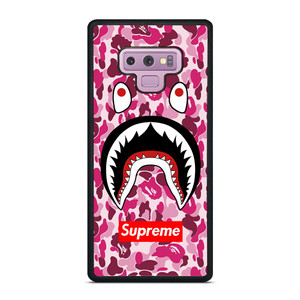 SUPREME BAPE CAMO SHARK Samsung Galaxy Note 9 Case SUPREME BAPE CAMO SHARK Samsung Galaxy Note 9 Case