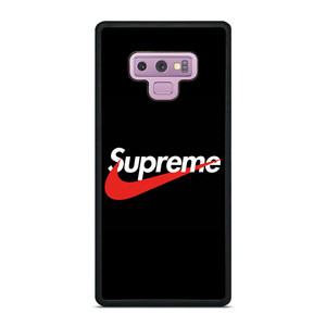 SUPREME X NIKE BLACK LOGO Samsung Galaxy Note 9 Case SUPREME X NIKE BLACK LOGO Samsung Galaxy Note 9 Case