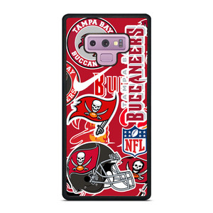 TAMPA BAY BUCCANEERS NFL STICKER BOMB Samsung Galaxy Note 9 Case TAMPA BAY BUCCANEERS NFL STICKER BOMB Samsung Galaxy Note 9 Case