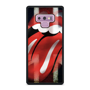 THE ROLLING STONES BRITISH FLAG LOGO Samsung Galaxy Note 9 Case THE ROLLING STONES BRITISH FLAG LOGO Samsung Galaxy Note 9 Case