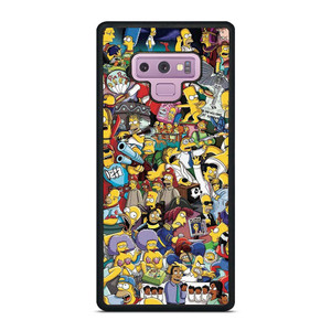 THE SIMPSONS ALL COLLAGE Samsung Galaxy Note 9 Case