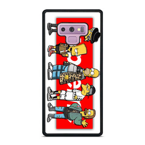 THE SIMPSONS SUPREME HYPEBEAST Samsung Galaxy Note 9 Case