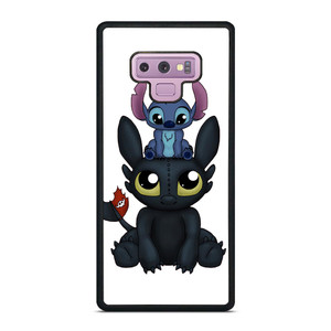 TOOTHLESS AND STITCH CARTOON Samsung Galaxy Note 9 Case