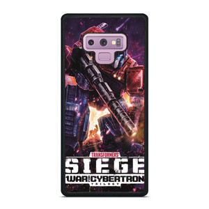 TRANSFORMERS WAR FOR CYBERTRON POSTER Samsung Galaxy Note 9 Case