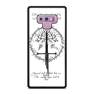TREE LORD OF THE RING SWORD Samsung Galaxy Note 9 Case TREE LORD OF THE RING SWORD Samsung Galaxy Note 9 Case