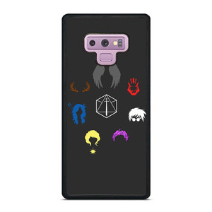 VOX MACHINA CRITICAL ROLE SIGN Samsung Galaxy Note 9 Case VOX MACHINA CRITICAL ROLE SIGN Samsung Galaxy Note 9 Case