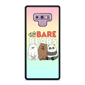 WE BARE BEARS COLORFUL Samsung Galaxy Note 9 Case WE BARE BEARS COLORFUL Samsung Galaxy Note 9 Case