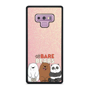 WE BARE BEARS PINK GILTTER Samsung Galaxy Note 9 Case WE BARE BEARS PINK GILTTER Samsung Galaxy Note 9 Case