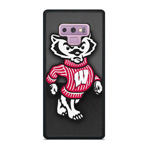 WISCONSIN BADGERS FOOTBALL MASCOT Samsung Galaxy Note 9 Case WISCONSIN BADGERS FOOTBALL MASCOT Samsung Galaxy Note 9 Case