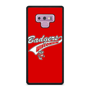 WISCONSIN BADGERS FOOTBALL SYMBOL Samsung Galaxy Note 9 Case WISCONSIN BADGERS FOOTBALL SYMBOL Samsung Galaxy Note 9 Case