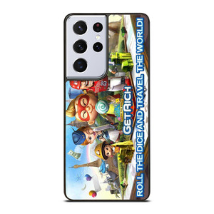 GET RICH GAME Travel The World Samsung Galaxy S21 Ultra Case