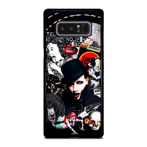 MARILYN MANSON GOTH COLLAGE Samsung Galaxy Note 8 Case