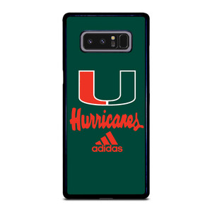 MIAMI HURRICANES GREEN LOGO Samsung Galaxy Note 8 Case