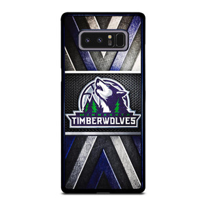 MINNESOTA TIMBERWOLVES METAL SYMBOL Samsung Galaxy Note 8 Case