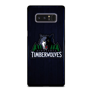 MINNESOTA TIMBERWOLVES WOODEN LOGO Samsung Galaxy Note 8 Case