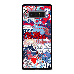 OLE MISS BASEBALL COLLAGE Samsung Galaxy Note 8 Case