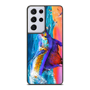 GUY HARVEY ISLAND MARLIN BOAT 2 Samsung Galaxy S21 Ultra Case