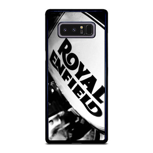 ROYAL ENFIELD LOGO BLACK WHITE Samsung Galaxy Note 8 Case ROYAL ENFIELD LOGO BLACK WHITE Samsung Galaxy Note 8 Case