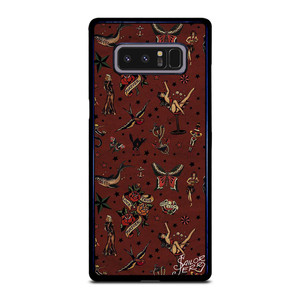 SAILOR JERRY TATTOO PATTERN Samsung Galaxy Note 8 Case