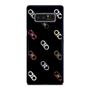 SALVATORE FERRAGAMO LOGO PATTERN Samsung Galaxy Note 8 Case