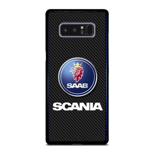 SCANIA TRUCK SAAB CARBON LOGO Samsung Galaxy Note 8 Case