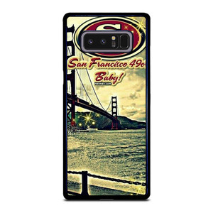 sf49ers SF 49ERS BRIDGE FOOTBALL Samsung Galaxy Note 8 Case