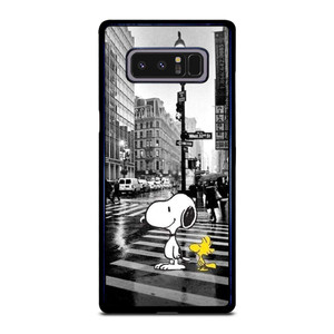 SNOOPY STREET RAIN Samsung Galaxy Note 8 Case