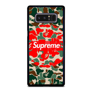 SUPREME BAPE CAMO Samsung Galaxy Note 8 Case SUPREME BAPE CAMO Samsung Galaxy Note 8 Case