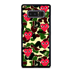 SUPREME BAPE COMME DES GARCONS Samsung Galaxy Note 8 Case