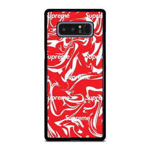 SUPREME MELTED RED ARTWORK Samsung Galaxy Note 8 Case