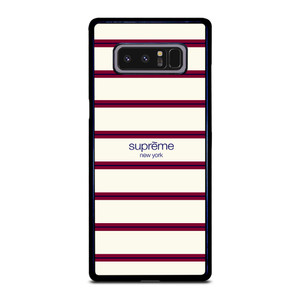 SUPREME NEW YORK RED STRIPE Samsung Galaxy Note 8 Case SUPREME NEW YORK RED STRIPE Samsung Galaxy Note 8 Case