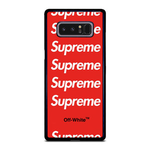 SUPREME RED OFF WHITE Samsung Galaxy Note 8 Case SUPREME RED OFF WHITE Samsung Galaxy Note 8 Case